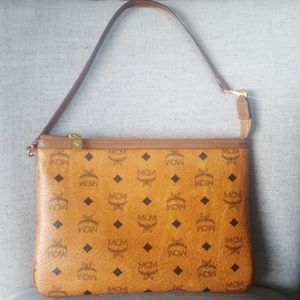 SOLD NOT AVAILABLE. AUTHENTIC MCM Wristlet